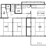 万力中川住宅【戸建・3DK】