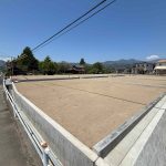 分譲地東南角側より